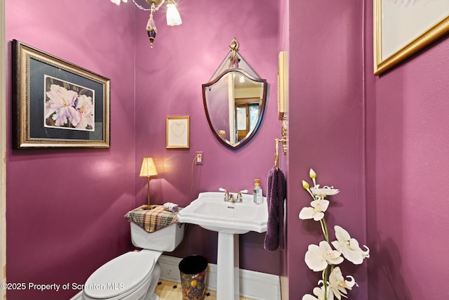 1012 Sunset St, Scranton, PA 18509 - half bathroom with toilet