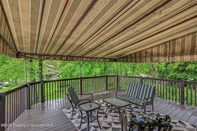 993 Oakmont Rd, Clarks Summit, PA 18411 - view of wooden deck