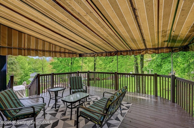 993 Oakmont Rd, Clarks Summit, PA 18411 - view of wooden deck