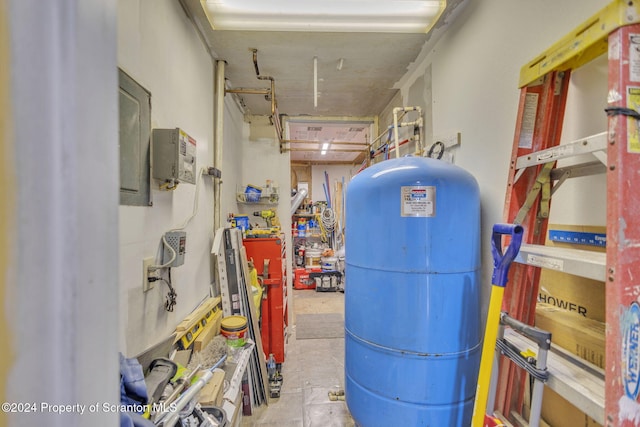 view of utility room