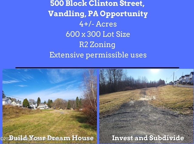 500BLOCK Clinton St, Vandling PA, 18421 land for sale