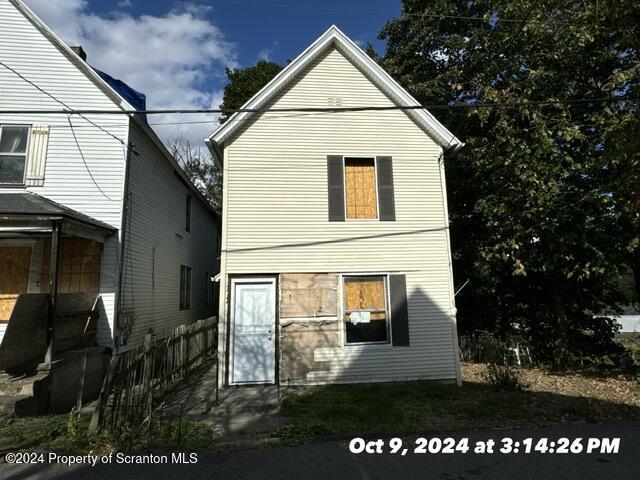 view of rear view of house