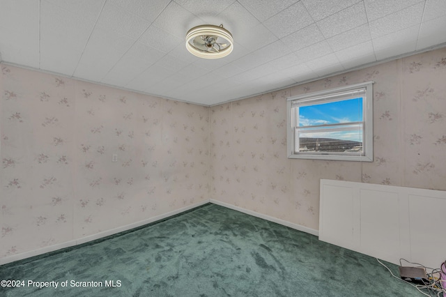 empty room featuring carpet flooring