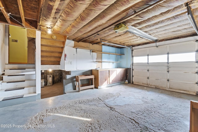 817 Miles Ave, Dickson City, PA 18447 - garage with a garage door opener
