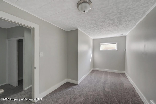 446 10th Ave, Scranton, PA 18504 - empty room with carpet and ornamental molding
