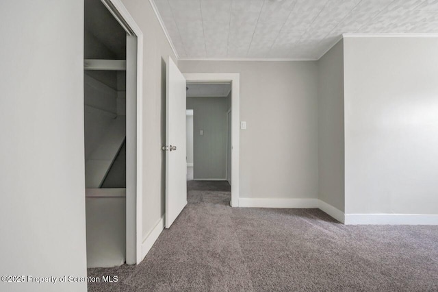 446 10th Ave, Scranton, PA 18504 - unfurnished room featuring carpet flooring and ornamental molding