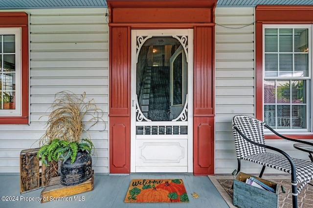 view of property entrance