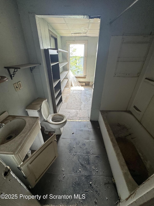 41 William St, Hallstead, PA 18822 - full bath featuring toilet and vanity