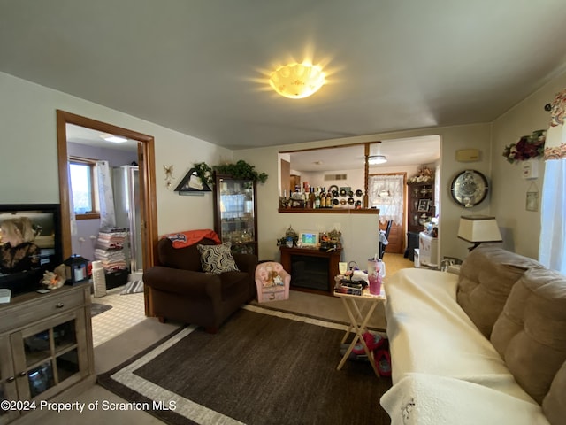 view of living room