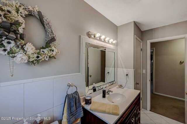 1130 Stafford Ave, Scranton, PA 18504 - bathroom featuring tile patterned flooring and vanity
