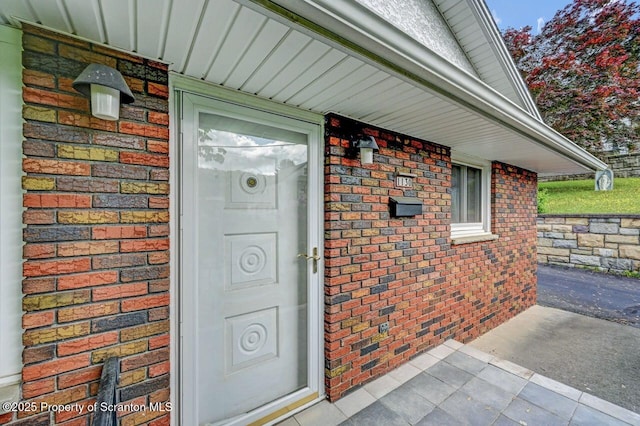 1130 Stafford Ave, Scranton, PA 18504 - property entrance with brick siding