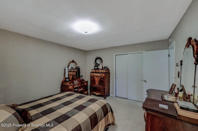 1130 Stafford Ave, Scranton, PA 18504 - bedroom featuring light colored carpet and a closet