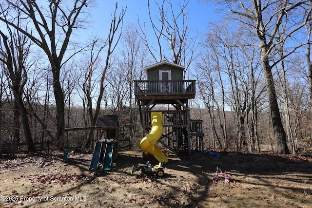 view of community playground