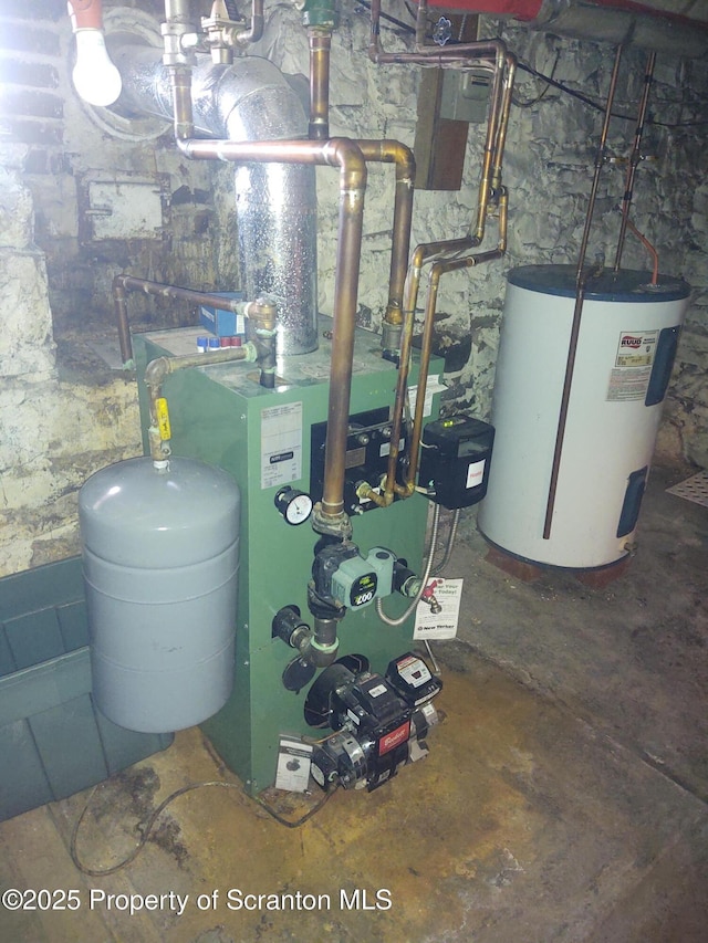 utilities with water heater