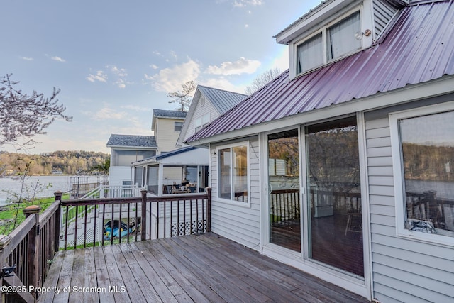 446 Lake Rd, Nicholson, PA 18446 - view of wooden deck