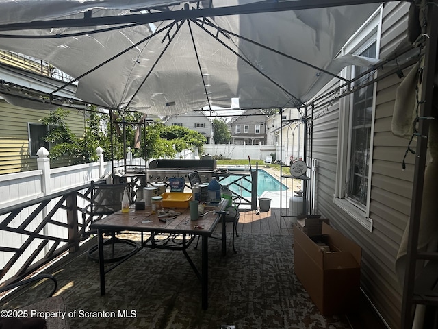 215 S Hyde Park Ave, Scranton, PA 18504 - view of patio / terrace with outdoor dining space