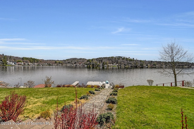 property view of water