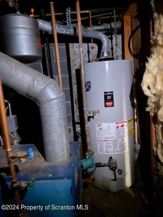 utilities featuring water heater