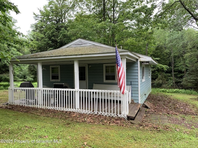 2385 Blewett Rd, Union Dale, PA 18470 - bungalow with a porch