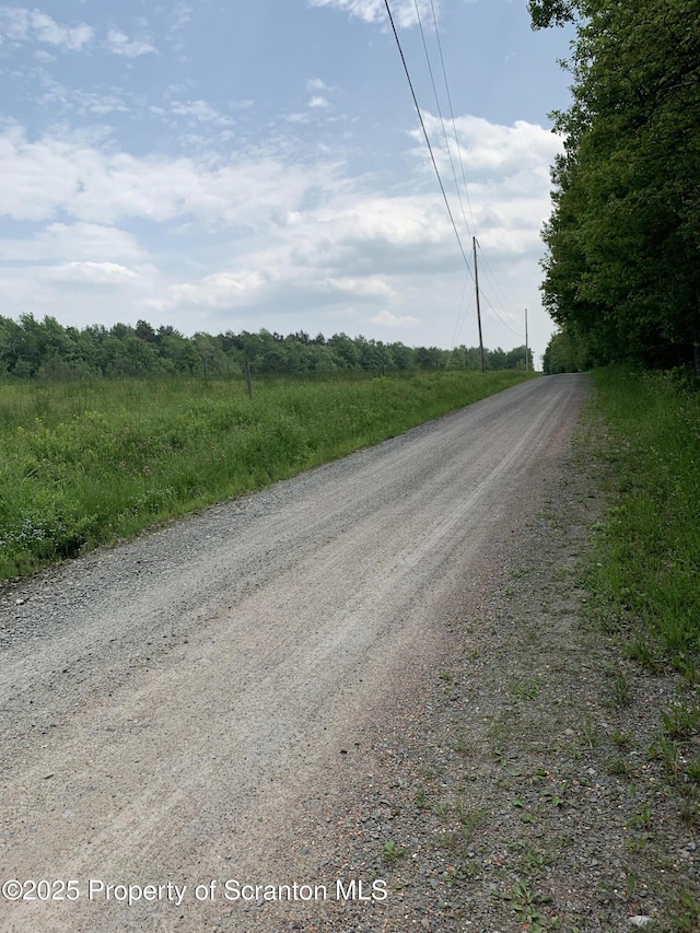 2385 Blewett Rd, Union Dale, PA 18470 - view of dirt / gravel road with a rural view
