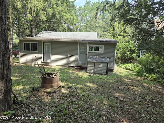 view of back of house