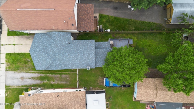 121 Throop St, Scranton, PA 18508 - bird's eye view