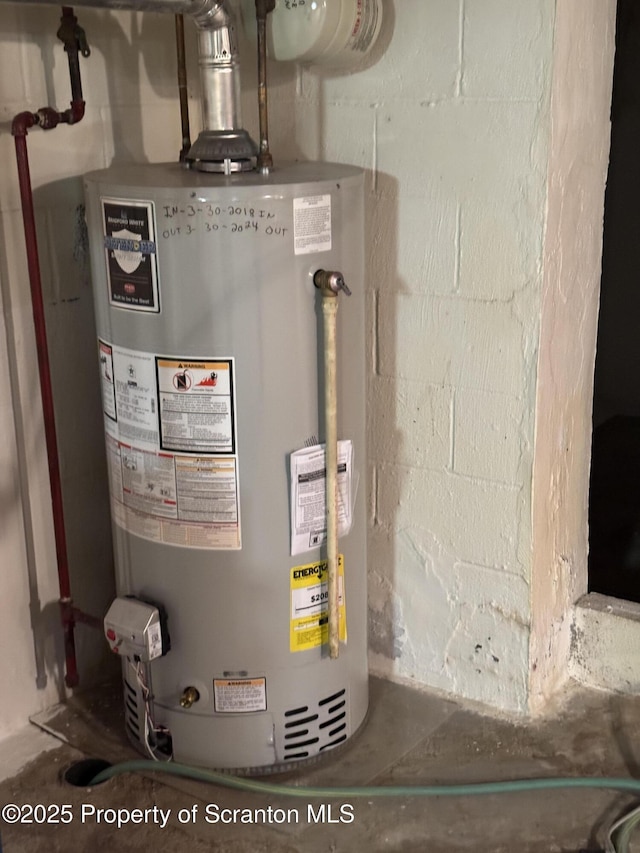 utilities with water heater