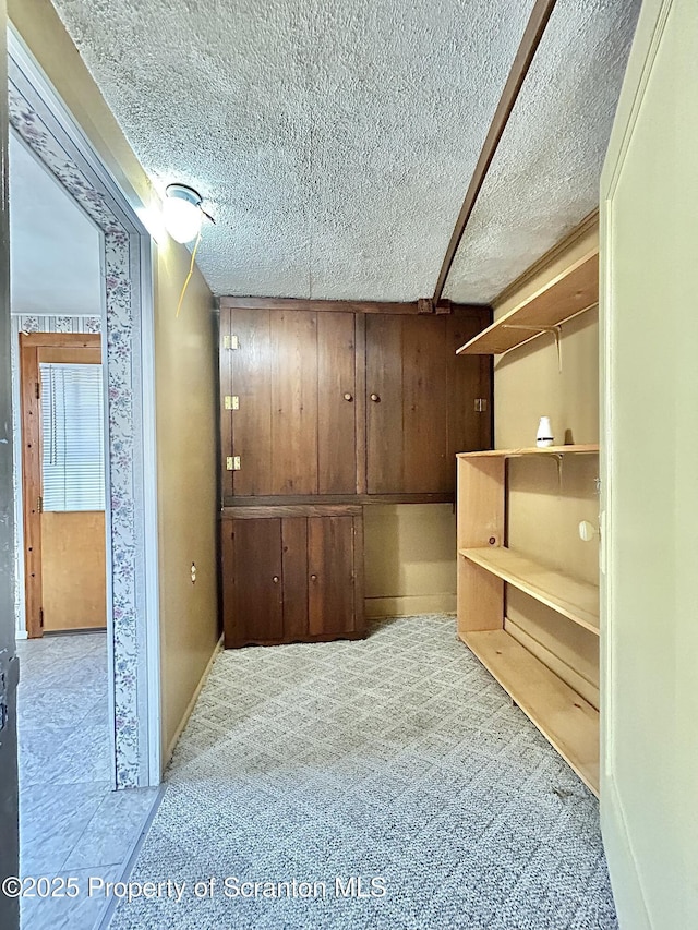 view of storage area