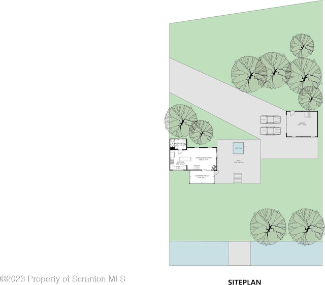 266 Warren Park Rd, New Milford, PA 18834 - room layout