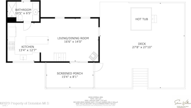 266 Warren Park Rd, New Milford, PA 18834 - home floor plan