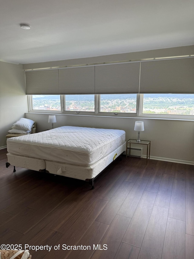 550 Clay Ave Unit 8C, Scranton, PA 18510 - bedroom with wood finished floors and baseboards