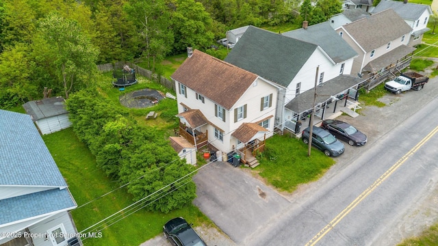 424 Hudson St, Forest City, PA 18421 - aerial view of residential area