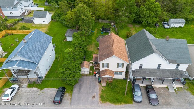 424 Hudson St, Forest City, PA 18421 - aerial view of residential area