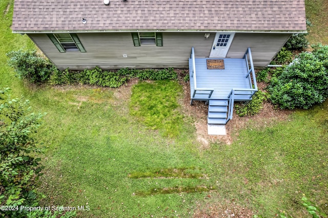 view of rear view of house