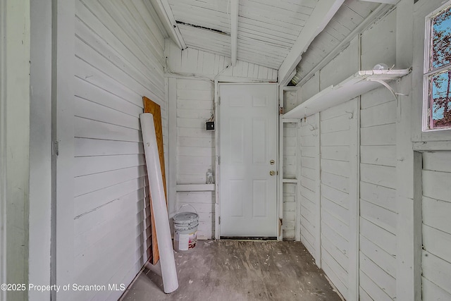 336 Grand Ave, Clarks Summit, PA 18411 - basement featuring wood walls