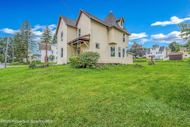 336 Grand Ave, Clarks Summit, PA 18411 - back of house featuring a yard