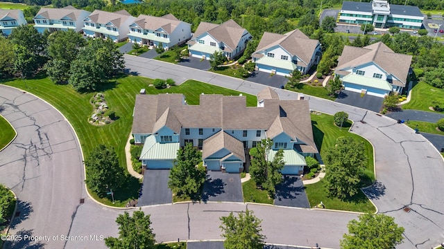 2103 Robinson Close, Moosic, PA 18507 - aerial view of residential area