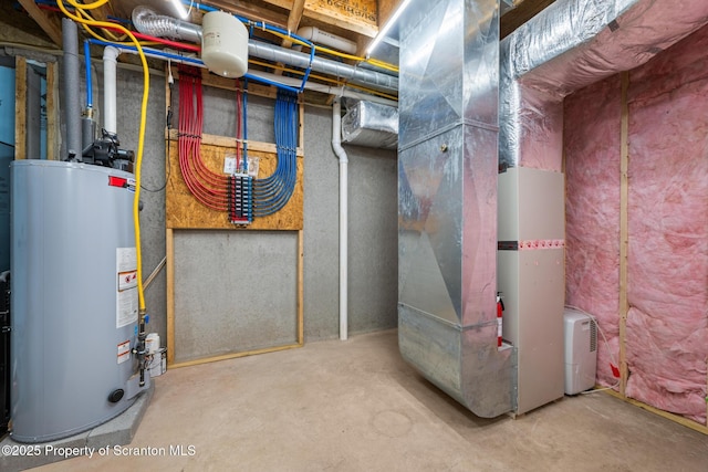 2103 Robinson Close, Moosic, PA 18507 - utility room featuring water heater