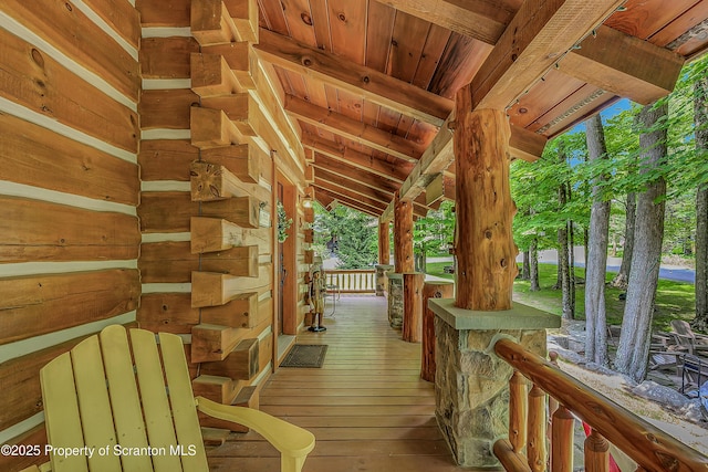 5 Capricorn Cir, Lake Ariel, PA 18436 - view of porch