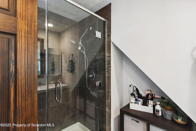 240 R Hirkey Rd, Meshoppen, PA 18630 - bathroom with a stall shower