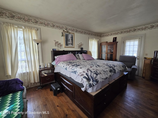 4 Little Ireland Rd, Starrucca, PA 18462 - bedroom featuring dark wood-style flooring