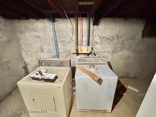 utilities with independent washer and dryer