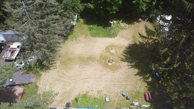 74 Matthews Rd, Spring Brook Twp, PA 18444 - aerial view of property and surrounding area