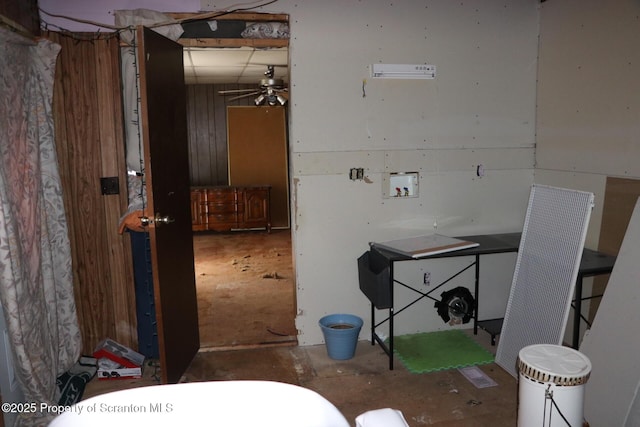 74 Matthews Rd, Spring Brook Twp, PA 18444 - bathroom with a ceiling fan