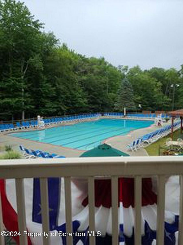 view of swimming pool