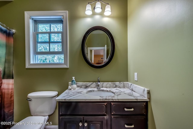 268 Winship Rd, Covington Twp, PA 18444 - bathroom with vanity and toilet