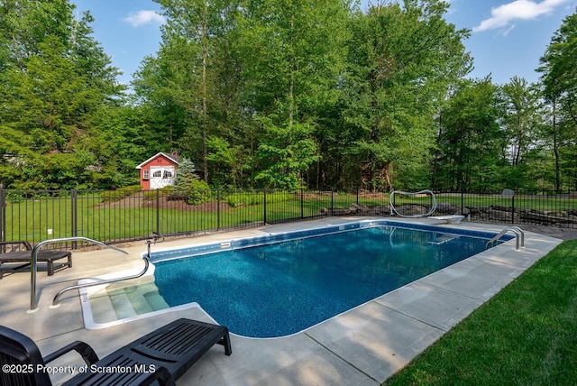 268 Winship Rd, Covington Twp, PA 18444 - view of swimming pool featuring a patio area