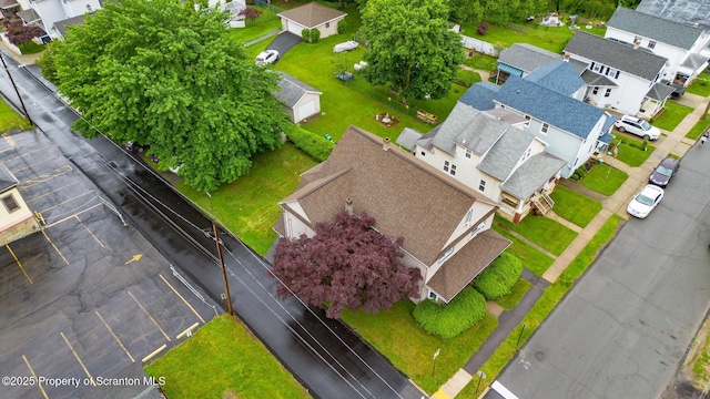 213-215 Bellman St, Throop, PA 18512 - aerial view of residential area