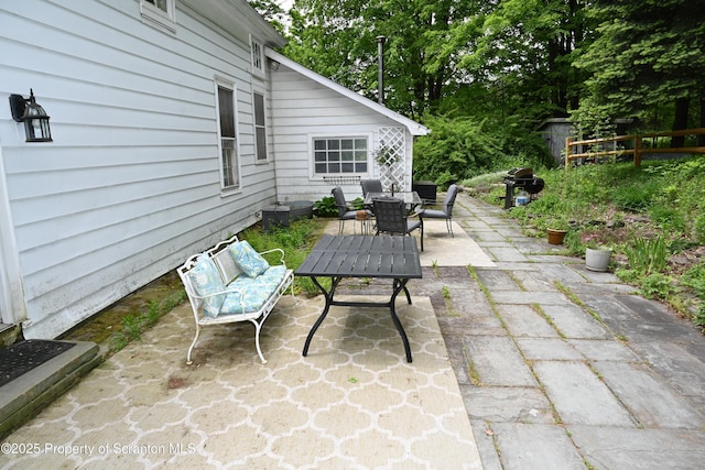 519 Sutton Rd, New Milford, PA 18834 - view of patio with outdoor dining area
