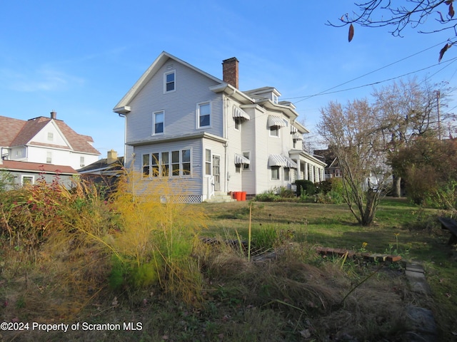 view of back of house